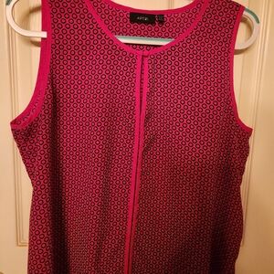 Apt. 9 Pink and Black Women's Top
